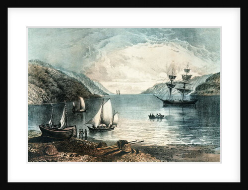 The Bay of Annapolis, c.1880 by N. and Ives J.M. Currier