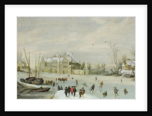 Winter Landscape by Barent Avercamp