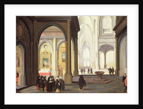 Church Interior by Antoni van Dalen