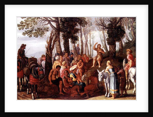 John the Baptist Preaching by Frans the Elder Francken