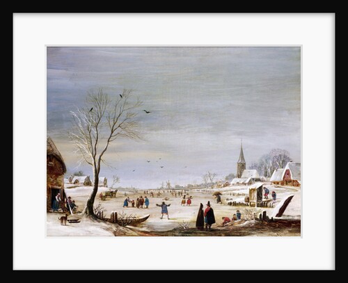 Winter Landscape by Aert van der Neer