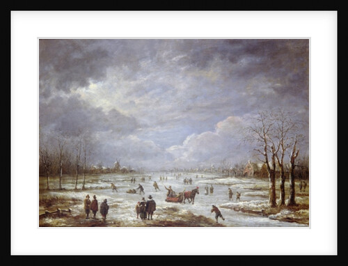 Winter Landscape by Aert van der Neer