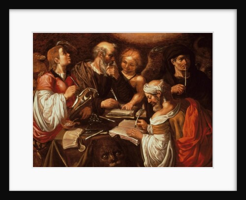 The Four Evangelists and their symbols by Pieter Lastman