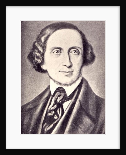 Portrait of Hans Christian Andersen by Danish School