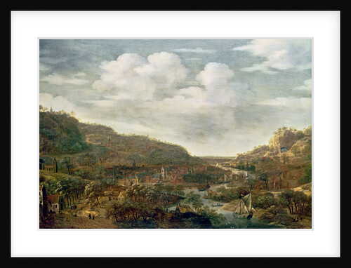 Rhineland View, 17th century by Herman the Younger Saftleven
