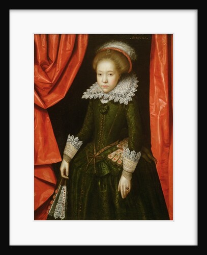 Portrait of a girl, 1616 by Marcus Gheeraerts