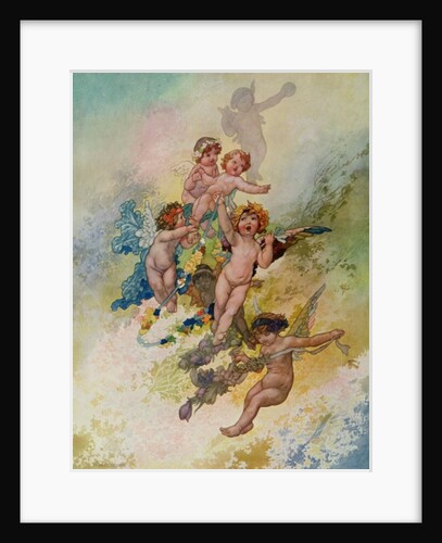 Spring from The Seasons commissioned for the 1920 Pears Annual by Charles Robinson