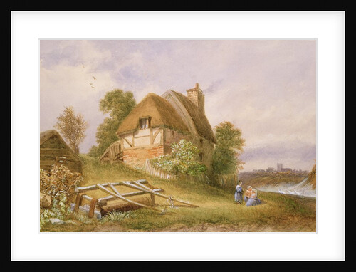 Near Christchurch, Hampshire, 1874 by Miss Lorimer