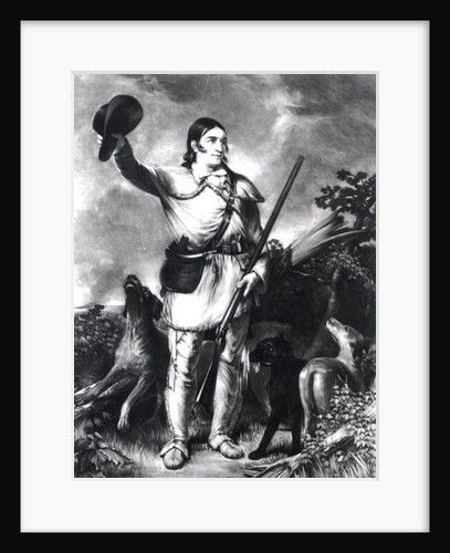 Colonel Davy Crockett by John Gadsby (after) Chapman
