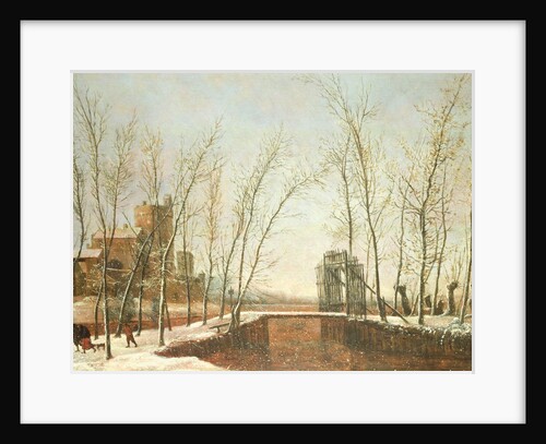 The Snowfall by Salomon Rombouts