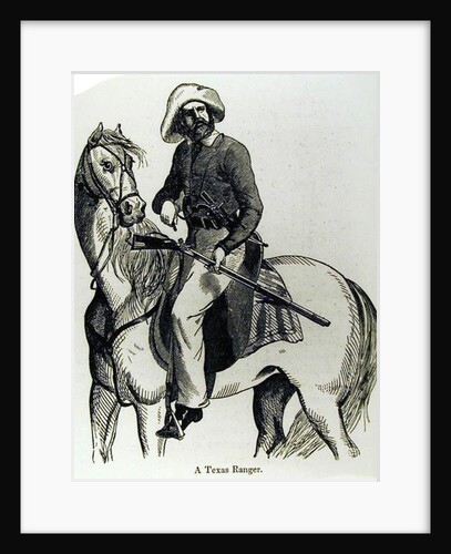 A Texas Ranger by American School