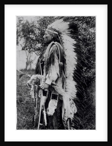 White Wolf, a Comanche Chief, c.1891-98 by American School