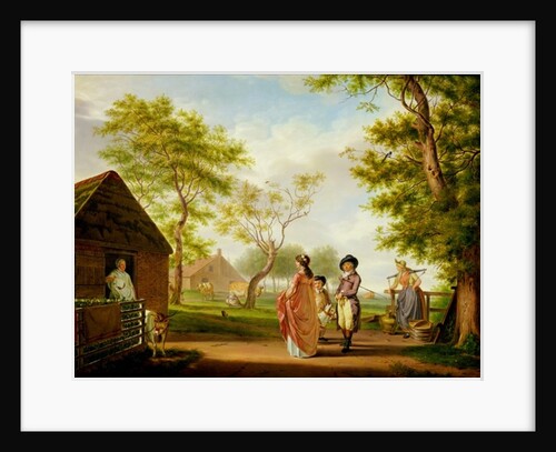 Visit to the Country Dairy by Johan Prey
