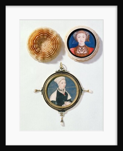 Anne of Cleves, 1539 and Jane Small, formerly known as Mrs. Robert Pemberton, c.1540 by Hans Holbein the Younger