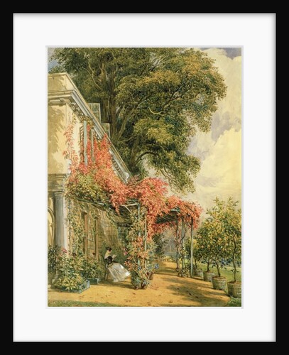Garden Front of Mr. Robert Vernon's House at Twickenham by John James Chalon