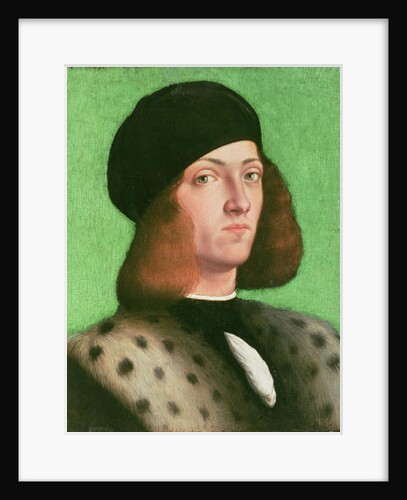 Man in black cap by Andrea Previtali