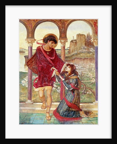 Tristan and Iseult, 1876 by John Melhuish Strudwick