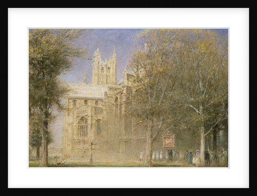 Canterbury Cathedral by Albert Goodwin