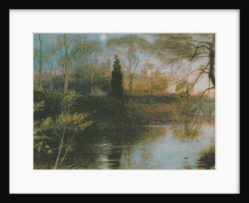 The Backs, Cambridge, 1908 by Albert Goodwin