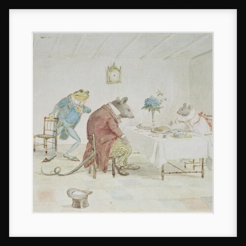 Pray, Miss Mouse, will you give us some beer by Randolph Caldecott
