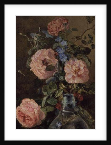Roses, Convolvulus and Delphiniums by James Holland