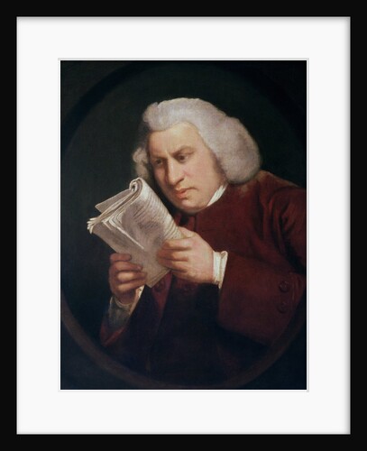Dr. Samuel Johnson, 1775 by Joshua Reynolds
