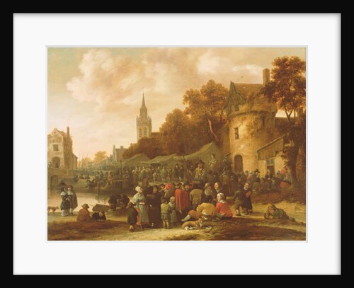 The Village Fair, 17th century by Salomon Rombouts