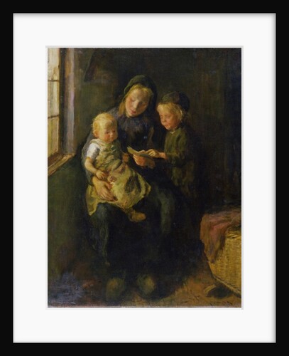The Reading Lesson by Jacob Simon Kever