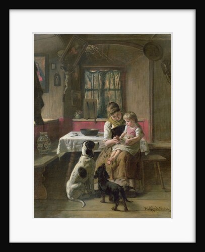 Whose Dinner is it? by Adolf Eberle