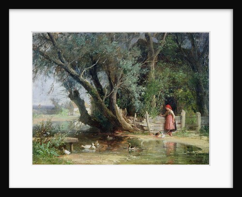 The Duck Pond by Eduard Heinel