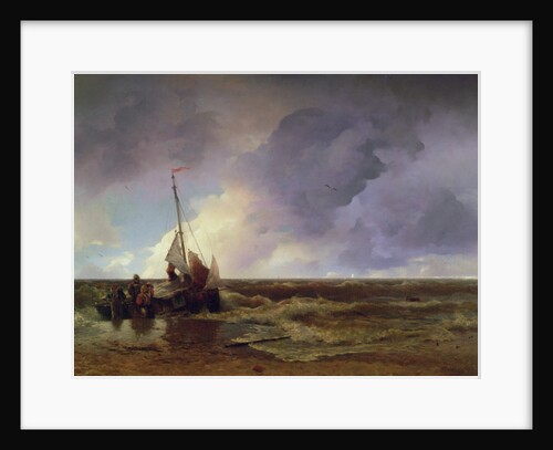 Coming Ashore by Andreas Achenbach