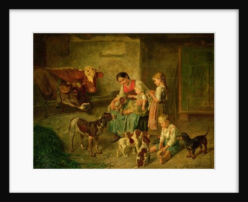 Contentment by Adolf Eberle