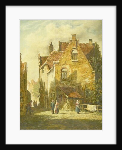 Street Scene by Ewald Honnef
