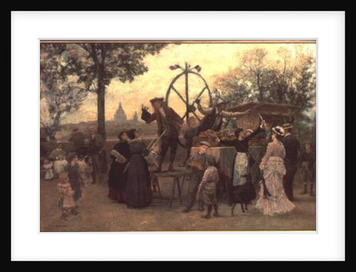 The Street Players by Marie Francois Firmin-Girard