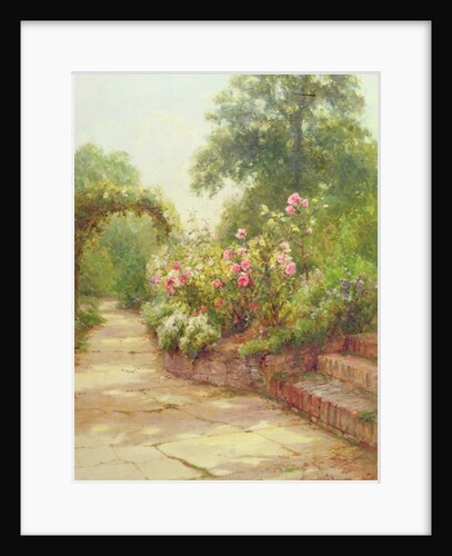 The Garden Steps by Ernest Walbourn