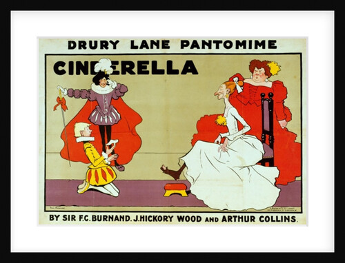 Poster for 'Cinderella' by Tom Browne