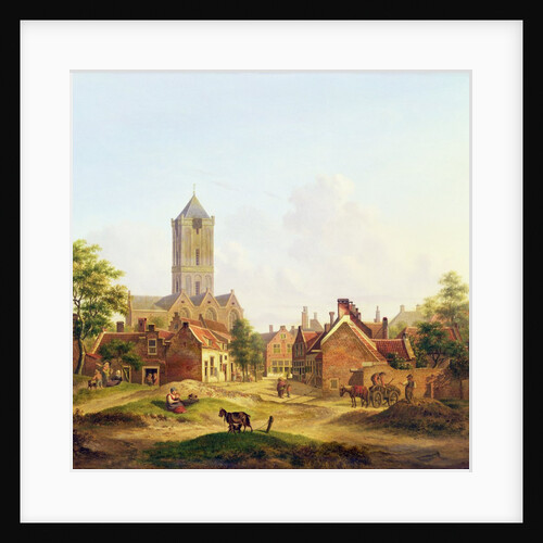 The Church of St. Jacobi, Utrecht by Jan Hendrik Verheyen