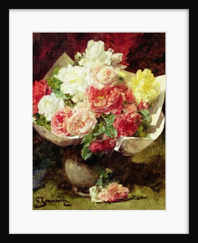 Flowers in a Vase by Georges Jeannin