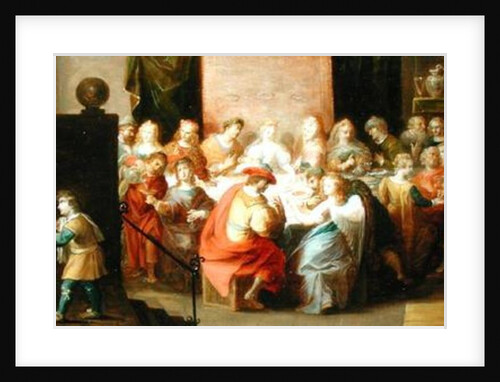 The Marriage Feast at Cana by Hieronymus II Francken