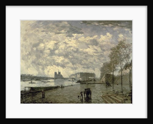 The Seine and Notre Dame by Frank Myers Boggs