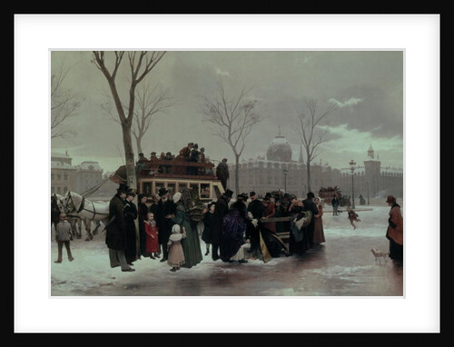 Paris Bus Accident by Alphonse Cornet