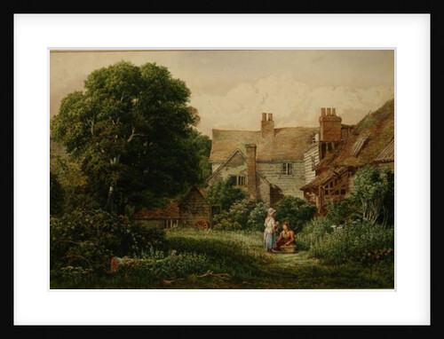 Old House at Hendon by Bernard Walter Evans