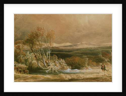 The Snow Drift by Peter de Wint