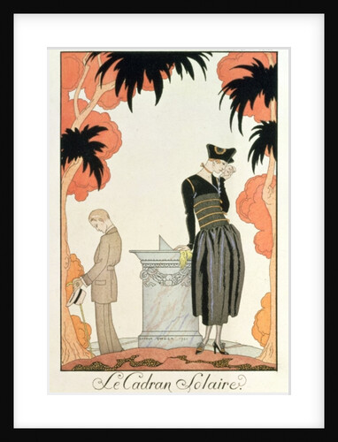 Falbalas et fanfreluches, Almanach des Modes, fashions for 1921 by Georges Barbier