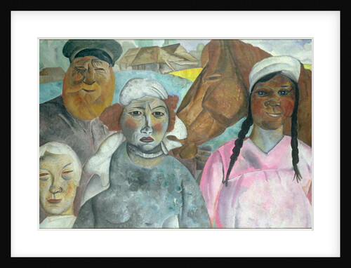 The Peasant Family, 1923 by Boris Dmitrievich Grigoriev