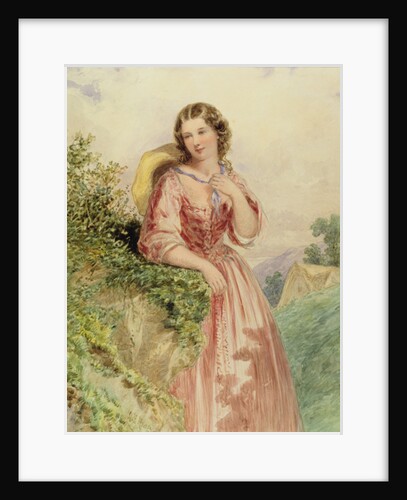 A Country Girl, 19th century by Henry Hobson