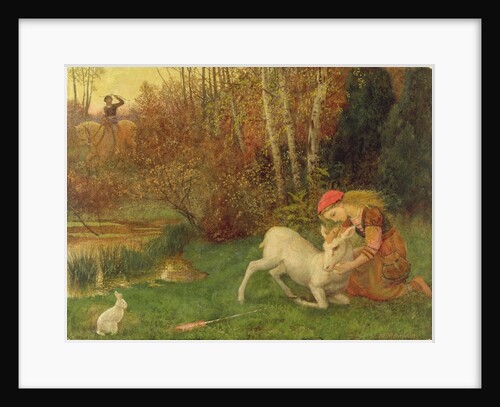 The White Hind, c.1870 by Arthur Hughes