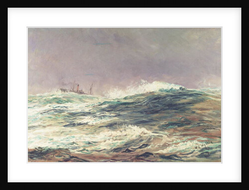 Ebb Tide, Long Reach, 1881 by William Lionel Wyllie