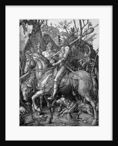 Knight, Death and the Devil, 1513 by Albrecht Dürer or Duerer
