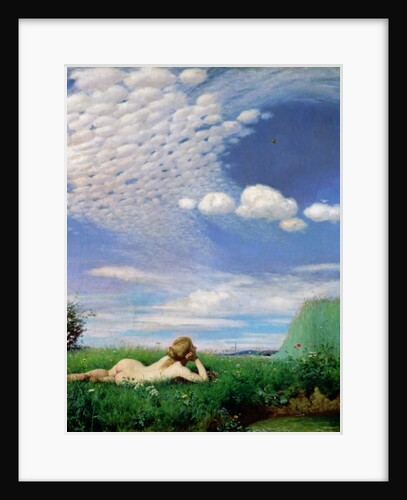 The Lark, 1882 by Pal Szinyei Merse